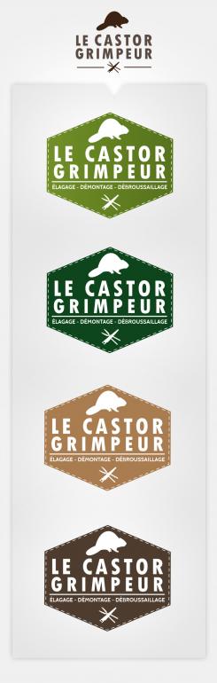 Logo design # 335725 for Entreprise Le Castor Grimpeur contest