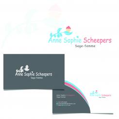 Logo design # 917129 for Creating a logo for a midwife, young, dynamic and motivated! contest
