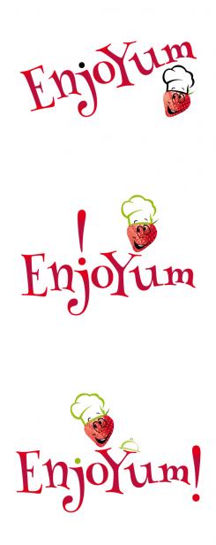 Logo # 338215 voor Logo Enjoyum. A fun, innovate and tasty food company. wedstrijd
