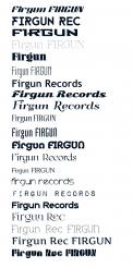 Logo design # 334406 for FIRGUN RECORDINGS : STUDIO RECORDING + VIDEO CLIP contest