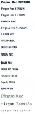 Logo design # 334410 for FIRGUN RECORDINGS : STUDIO RECORDING + VIDEO CLIP contest