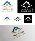 Logo design # 1167908 for Logo for  Immobilier Solidaire    The real estate agency that supports those who need it contest