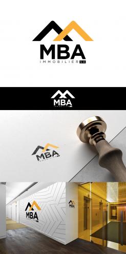 Logo design # 874650 for A good logo for MBA Immobilier SA contest