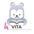 Logo # 1213120 voor 4Vita begeleidt hoogbegaafde kinderen  hun ouders en scholen wedstrijd