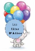 Logo design # 610763 for LES FETES D'ALICE - kids animation :-) contest