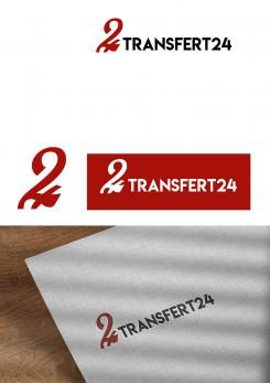 Logo design # 1160086 for creation of a logo for a textile transfer manufacturer TRANSFERT24 contest