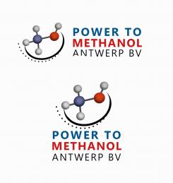 Logo design # 1089656 for Company logo for consortium of 7 players who will be building a  Power to methanol  demonstration plant for their legal entity  Power to Methanol Antwerp BV  contest