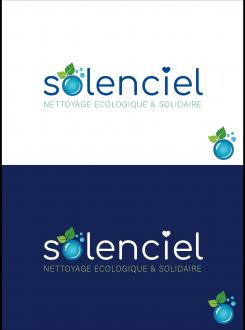 Logo design # 1195857 for Solenciel  ecological and solidarity cleaning contest