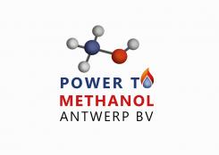 Logo design # 1089330 for Company logo for consortium of 7 players who will be building a  Power to methanol  demonstration plant for their legal entity  Power to Methanol Antwerp BV  contest