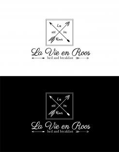 Logo design # 1142605 for Design a romantic  grafic logo for B B La Vie en Roos contest