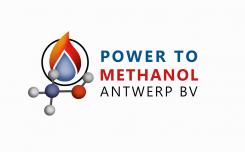 Logo design # 1089338 for Company logo for consortium of 7 players who will be building a  Power to methanol  demonstration plant for their legal entity  Power to Methanol Antwerp BV  contest