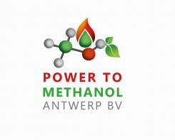Logo design # 1089343 for Company logo for consortium of 7 players who will be building a  Power to methanol  demonstration plant for their legal entity  Power to Methanol Antwerp BV  contest