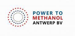 Logo design # 1089652 for Company logo for consortium of 7 players who will be building a  Power to methanol  demonstration plant for their legal entity  Power to Methanol Antwerp BV  contest