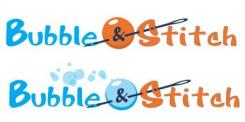 Logo design # 172814 for LOGO FOR A NEW AND TRENDY CHAIN OF DRY CLEAN AND LAUNDRY SHOPS - BUBBEL & STITCH contest