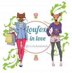 Logo design # 845495 for logo for our inspiration webzine : Loufox in Love contest