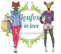 Logo design # 845496 for logo for our inspiration webzine : Loufox in Love contest