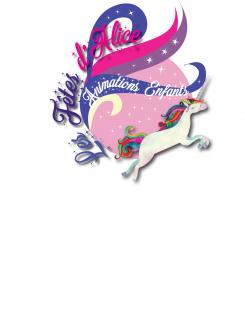 Logo design # 606708 for LES FETES D'ALICE - kids animation :-) contest