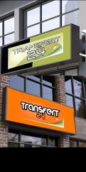 Logo design # 1160475 for creation of a logo for a textile transfer manufacturer TRANSFERT24 contest