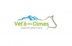 Logo design # 1105342 for Logo for a veterinary practice specialized in large animals in the french Alps contest
