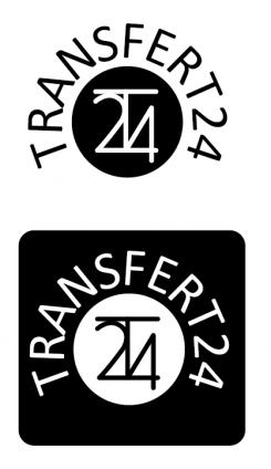 Logo design # 1161539 for creation of a logo for a textile transfer manufacturer TRANSFERT24 contest