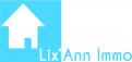 Logo design # 696149 for Lix'Ann immo : real estate agency online within Bordeaux contest