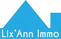 Logo design # 696150 for Lix'Ann immo : real estate agency online within Bordeaux contest