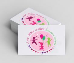 Logo design # 608808 for LES FETES D'ALICE - kids animation :-) contest