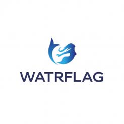 Logo # 1206974 voor logo voor watersportartikelen merk  Watrflag wedstrijd