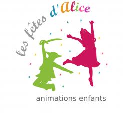 Logo design # 611943 for LES FETES D'ALICE - kids animation :-) contest