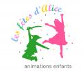 Logo design # 611520 for LES FETES D'ALICE - kids animation :-) contest
