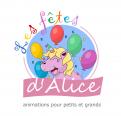 Logo design # 610827 for LES FETES D'ALICE - kids animation :-) contest
