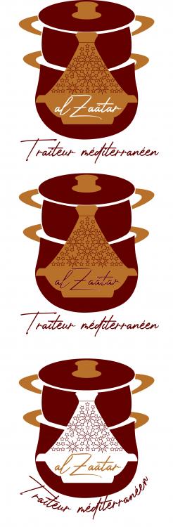Logo design # 1171508 for ogo concept couscous BAR  mediterranean cuisine to take away delivery  tagine      contest
