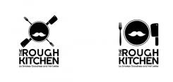 Logo # 381778 voor Logo stoer streetfood concept: The Rough Kitchen wedstrijd