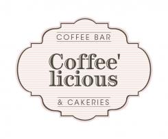 Logo design # 358834 for Logo for Coffee'licious coffee bar & cakeries contest