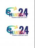 Logo design # 1160006 for creation of a logo for a textile transfer manufacturer TRANSFERT24 contest