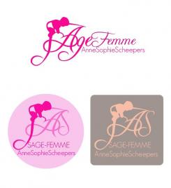 Logo design # 915834 for Creating a logo for a midwife, young, dynamic and motivated! contest