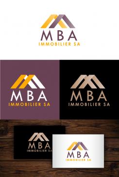 Logo design # 873184 for A good logo for MBA Immobilier SA contest