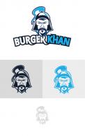 Logo design # 477466 for Design a masculine logo for a burger joint called Burger Khan contest