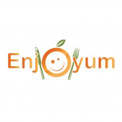 Logo # 341878 voor Logo Enjoyum. A fun, innovate and tasty food company. wedstrijd