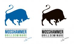Logo design # 317865 for Logo for grill & BBQ workshops/ Grillcompetence for a butchery contest
