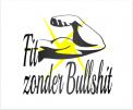 Logo design # 1100225 for A not too serious  Fit zonder Bullshit  logo  it means  fit without bullshit  contest
