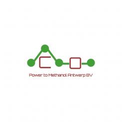 Logo design # 1089743 for Company logo for consortium of 7 players who will be building a  Power to methanol  demonstration plant for their legal entity  Power to Methanol Antwerp BV  contest