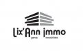 Logo design # 695556 for Lix'Ann immo : real estate agency online within Bordeaux contest
