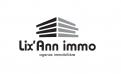 Logo design # 695557 for Lix'Ann immo : real estate agency online within Bordeaux contest