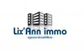 Logo design # 696086 for Lix'Ann immo : real estate agency online within Bordeaux contest