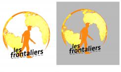 Logo design # 893333 for We want to make the graphic redesign of our logo, lesfrontaliers.lu contest