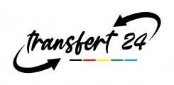 Logo design # 1160981 for creation of a logo for a textile transfer manufacturer TRANSFERT24 contest