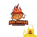 Logo # 1145578 voor Een ruige en stoere BBQ logo en huisstijl wedstrijd