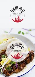 Logo # 1084930 voor ontwerp een horeca logo voor een nieuw te openen asian korean bbq restaurant wedstrijd
