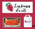 Logo design # 1043617 for Logo for strawberry grower Les fraises d'a cote contest
